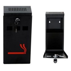 Portable Cigarette Ash Portare Metallo Mini Quadrati Posacenere Contenitori Per Esterni Auto Turistico Luce