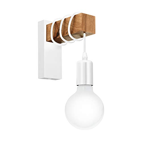 2 Pezzi LED Lampada da Parete 16W Bianco Caldo, Moderno Up Down Applique da Parete con 110V-260V, Interni Lampada a Muro per Bagno Lampada Soggiorno Camera da Letto Scale Corridoio Luce Notturna