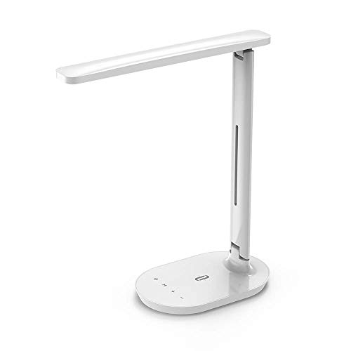 ROSENICE 360 gradi flessibile muro di LED luce LED lettura luce lampada da comodino AC 85-265V 3W (bianco caldo)