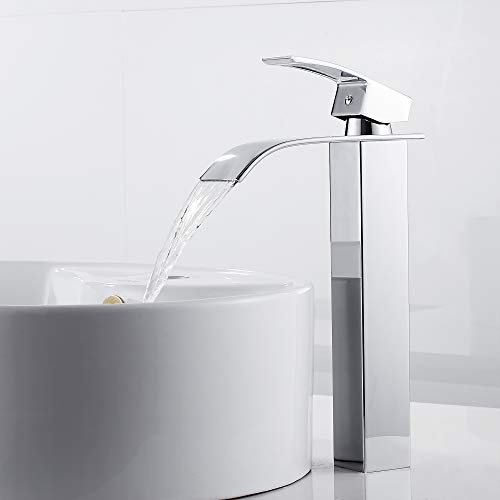 Tecmolog G1/2 Deviatore ottone per il rubinetto della cucina/bagno lavandino o lavandino rubinetto del bagno del rubinetto parte di ricambio,M22xM24, Chrome,SBA021C