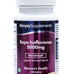 Isoflavoni di soia 35mg – Per la menopausa – 100 Capsule – Con vitamina E