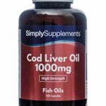 Olio di fegato di merluzzo 550 mg – 360 capsule – 6 mesi di trattamento – SimplySupplements