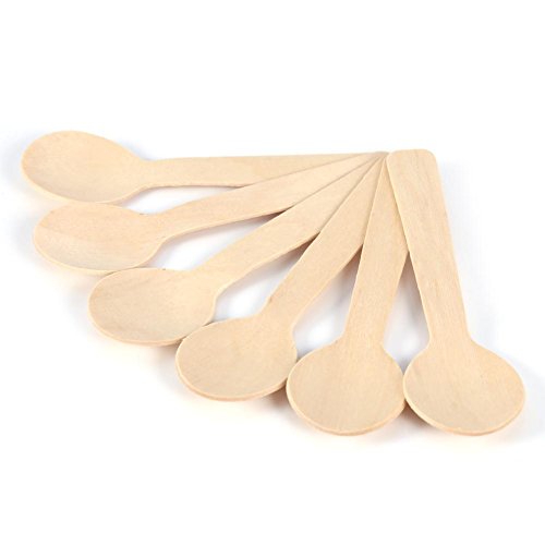 Da.W, cucchiai e mestoli in legno per bambini, 10 pezzi