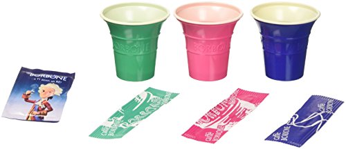 MGGI Trading 100pz Bicchiere di Carta per Bevande Calde 7 OZ – 200 ml – 100pcs 7oz Paper Cups for Hot And Cold Drinks