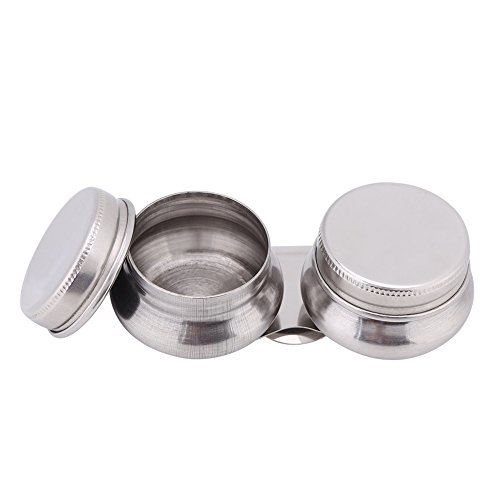 Supporto per tazza di inchiostro, Supporto per inchiostro del supporto del cappuccio della tazza del pigmento di pigmento di Microblading del supporto acrilico del tatuaggio 5Pcs incastonato