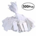 Etichette da Cantina – Collarini in Plastica per Identificazione Bottiglie Vino – Riutilizzabili – PLASTIC WINE TAG colore BIANCO – Set da 100 pz. – By EUPOSIA