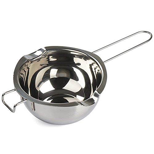 Bagnomaria in acciaio inox, 400 ml Melting Pot Pan strumento di cucina per la riscaldamento del latte, del Burro o del cioccolato