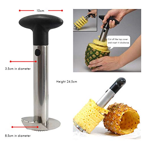 Nivlan Affettatrice per Avocado, 3-in-1 Avocado Strumento, Frutta Avocado Affettatrice, Taglia Avocado con Lama in Acciaio Inox e Manico in Silicone, Pelapatate Regalo