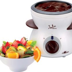 COM-FOUR® set per fonduta fonduta di cioccolato fonduta di acciaio inossidabile e ceramica