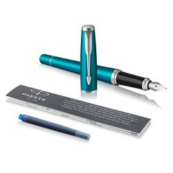 PARKER Urban penna stilografica, Vibrant Magenta, pennino medio e inchiostro blu (1931607)