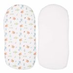 Momcozy Coprimaterasso lettino lenzuola universali per culla 75x33cm/80x46cm, lenzuolino per carrozzina, set di 3 per bambino & bambina, elastico e adattabile a Alvi,Julius Zöllner,Träumeland,FabiMax