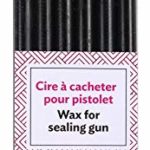 DECARETA 200 Pezzi Sigillo Perline di Cera Sealing Wax Ceralacca Rosso Kit Ceralacca con 2 Candele Bianche e 1 Cucchiaio Ottagonale Cera per Lettera Buste Timbro Cera Sigillatura (Rosso)