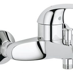 M Mehoom Rubinetto Bagno Cascata, Miscelatore Lavabo Bagno, Rubinetto lavabo, Valvola in Ceramica, Rubinetto Bidet per Acqua Calda e Fredda Disponibile, Finitura Cromata, Stile Moderno