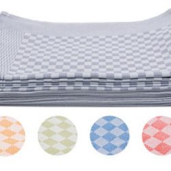 Utopia Towels – 12 Strofinaccio Cucina, Tovaglioli da Cucina (38 x 63 cm, Grigio)