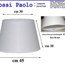 Set di 3 – Paralume stupendo e moderno di ricambio fatto di vetro satinato bianco e nella forma florale