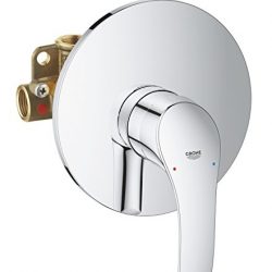 Grohe 33555002 Eurosmart New Miscelatore Monocomando per Doccia, Cromo, Esterno