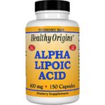 Best Naturals Alpha Lipoic Acid 600 mg Capsules, 120 Count