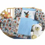 DISNEY. Completo, Set 3 pezzi Lenzuola BABY. Carrozzina e Culla in 100% Cotone.