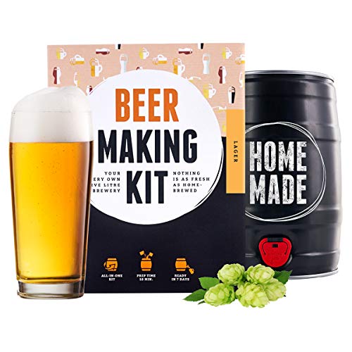 KIT Fermentazione Birra Lusso Coopers con un Malto Lager e la Tappatrice