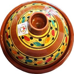 A Fuego Lento pentola bombata Forno, Terracotta, Miele, 28 cm