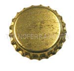 casa-vetro 50, 75, 100 o 125 St. Tappo a Corona Oro 26 mm Non Perforato – per Bottiglie di Birra Limone e per la Chiusura di Qualsiasi Bottiglia Standard. 2