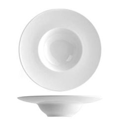 SATURNIA Napoli Confezione 6 Piatti K-Bowl, Porcellana, Bianco, 24 Cm 2