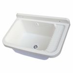 LAVABO LAVANDINO RESINA ANTIURTO ESTERNO LAVATOIO BAGNO nuovo casa FRA 416135