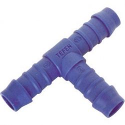 8 mm 5/40,6 cm T Piece Tefen plastica nylon spinato connettore tubo pari carburante gomma di raccordo per tubo flessibile Inline riparazione