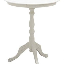 Pieffe Mobili 190014 Tavolino Rotondo, Faggio, Bianco, 50x50x60 cm 2