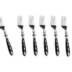 6 forchette da tavola Bistro Serie di posate – forchetta da bistecca forchette in della Serie Kerafactum 2