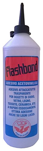 Bricoshopping FlashBond Colla Acetovinilica Attaccatutto Universale, Trasparente