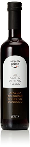 Marchio Amazon – Wickedly Prime Aceto Bio di vino rosso.