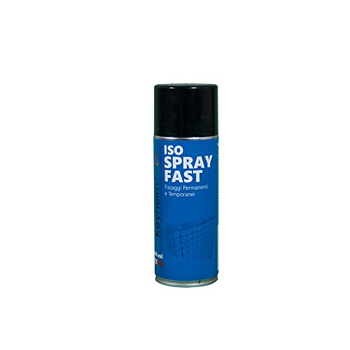 Iso Spray Fast – Bomboletta di Colla Spray per pannelli fonoassorbenti – Pacco da 3