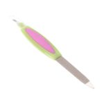 Kingken pratico 2-in-1 double-sided nail Toenail file Cuticle trimmer manicure Tool (colore casuale)