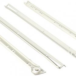 Bulk Hardware Limited BH00333 Guide Scorrevoli per Cassetto, Bianco