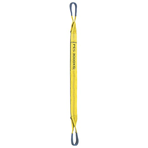 Target – Cinghia di sollevamento, 3000 kg, 600 cm, 9 cm, colore: Giallo