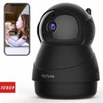 Victure FHD 1080P Telecamera di Sorveglianza WiFi,videocamera IP Interno Wireless con Visione Notturna, Audio Bidirezionale, Notifiche in tempo reale del sensore di movimento