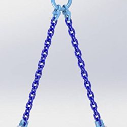 Hackett AMZ1023194 catena Sling con ganci, 8mm Chain Dia, 1 2