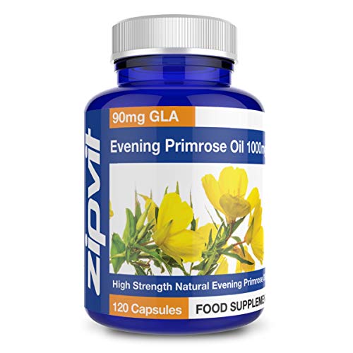 Olio di Enotera 1000 mg -180 capsule – 6 mesi di trattamento – SimplySupplements