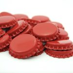 HOPPY 100 TAPPI CORONA DA 29 MM TAPPO ROSSO BRILLANTE A CHIUSURA PERFETTA, IL TOP