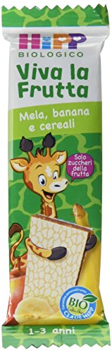 Hipp Barrette Viva la Frutta Mela Banana e Cereali – 22 barrette da 23 g