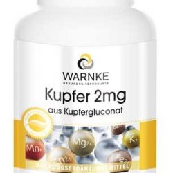 Rame 2 mg – gluconato di rame – puro vegano e naturale – 120 capsule vegane