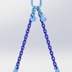 Hackett AMZ1023294 catena Sling, con ganci autobloccanti, 6mm Chain Dia, 1