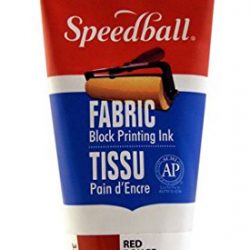 Speedball Art Products Company 75 CC Fabric Ink, Rosso, 70,9 Gram