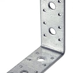 Connex, Set di squadrette di giunzione angolare 50 x 50 x 35 x 3 mm, zincate – HVG2600, 25 pz.