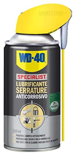 WD-40 Specialist – Lubrificante Serrature Spray Anticorrosivo con Sistema Doppia Posizione, 250 ml