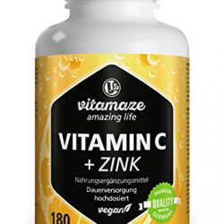 Vitamina C 1000 mg | 180 compresse (Fornitura Per 6 Mesi) | Integratori alimentari Nu U Nutrition