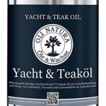 OLI-NATURA yacht e olio di teak (olio di legno per la protezione di legni duri ed esotici nell’area esterna), natura