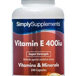 Set di 100 capsule Evion di vitamina E per un viso luminoso, capelli forti, acne, unghie, pelle luminosa, 400 mg