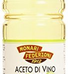 Monari Federzoni – Aceto Di Vino Bianco, Acidità  6% – 6 pezzi da 1 l [6 l]